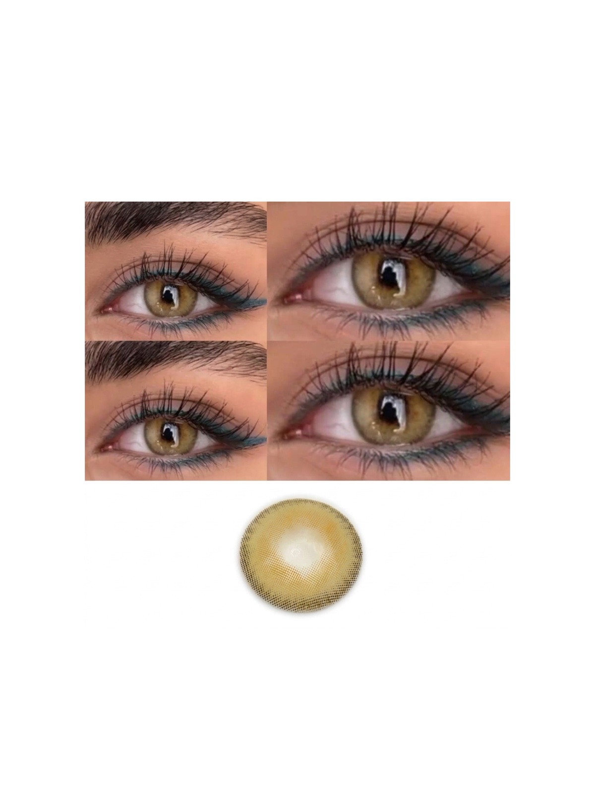 FRESH LADY Classical Coffee Yearly Disposable Contact Lenses