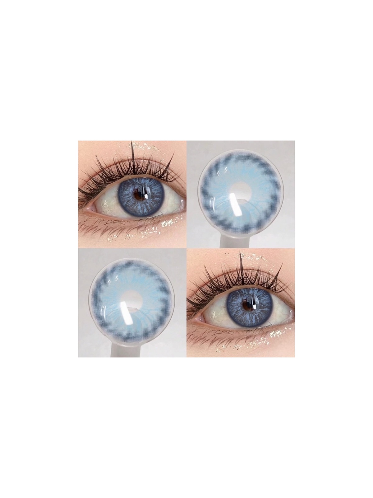 EYESHARE 1 Pair Blue Annual Contact Lenses (14.2mm)