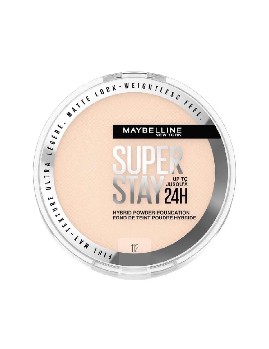 Maybelline Super Stay Up to 24HR Hybrid Powder Foundation - 112