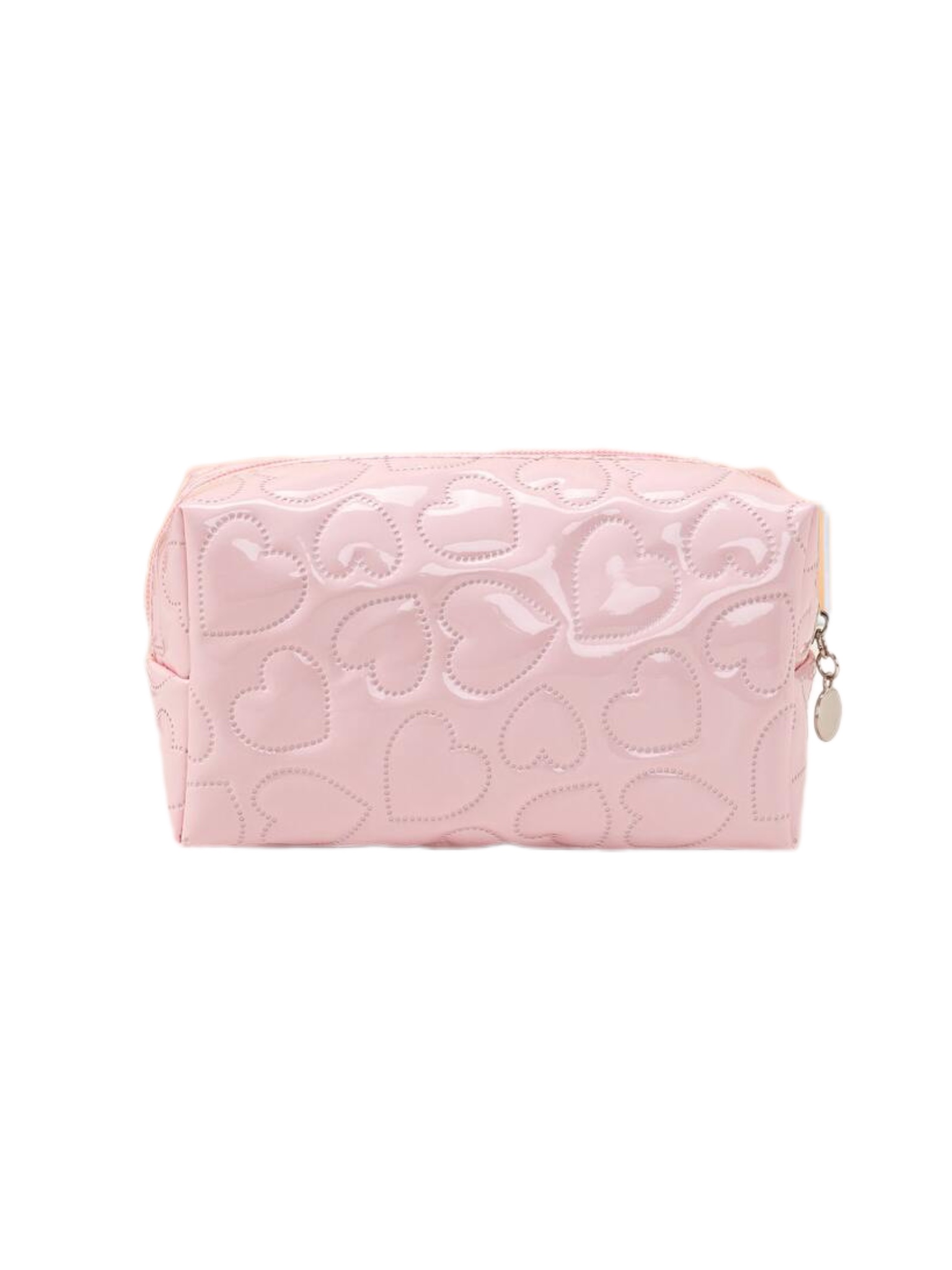 Baby Pink Quilted Makeup Pouch