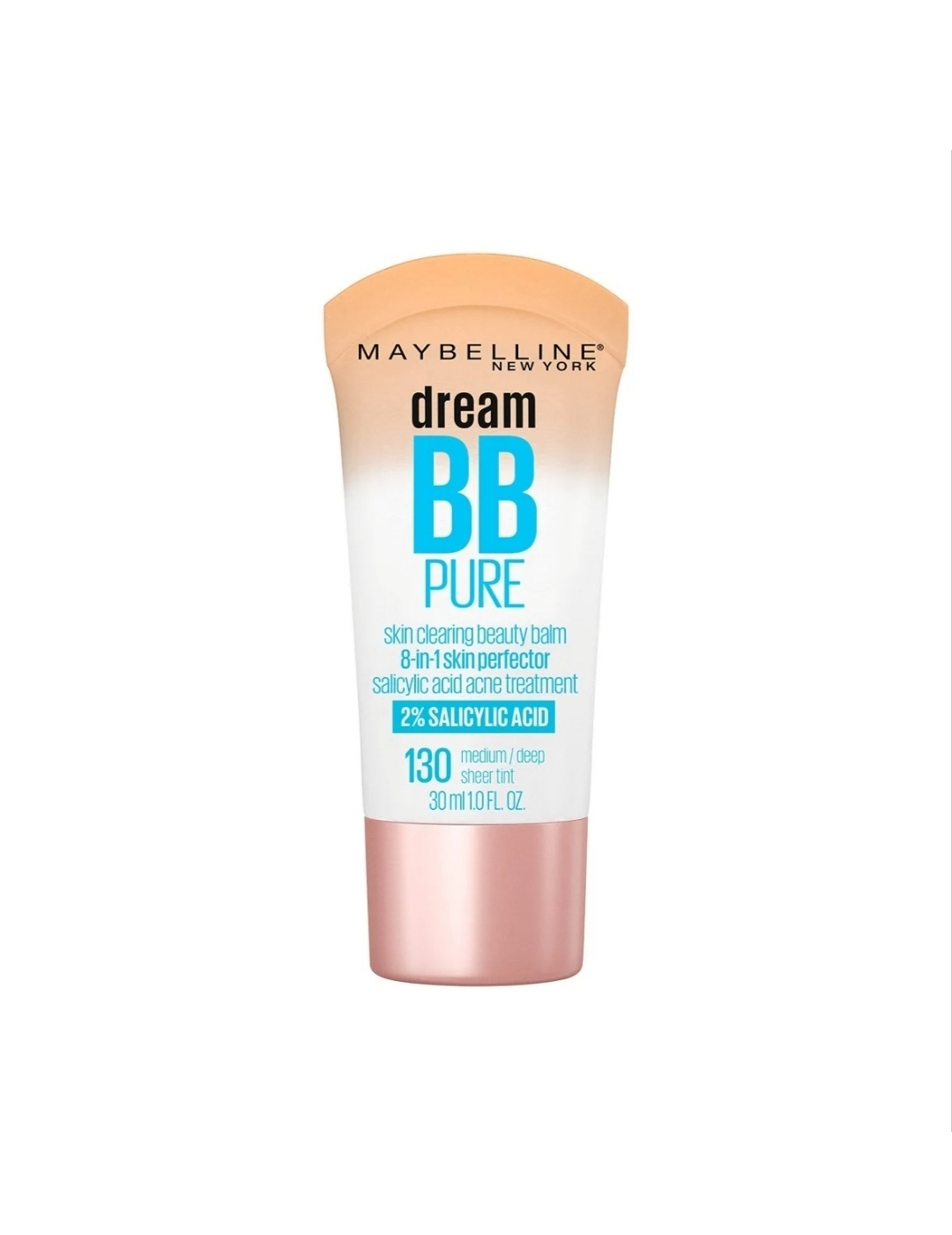 Maybelline Dream Pure Skin Clearing BB Cream -130  Medium /Deep