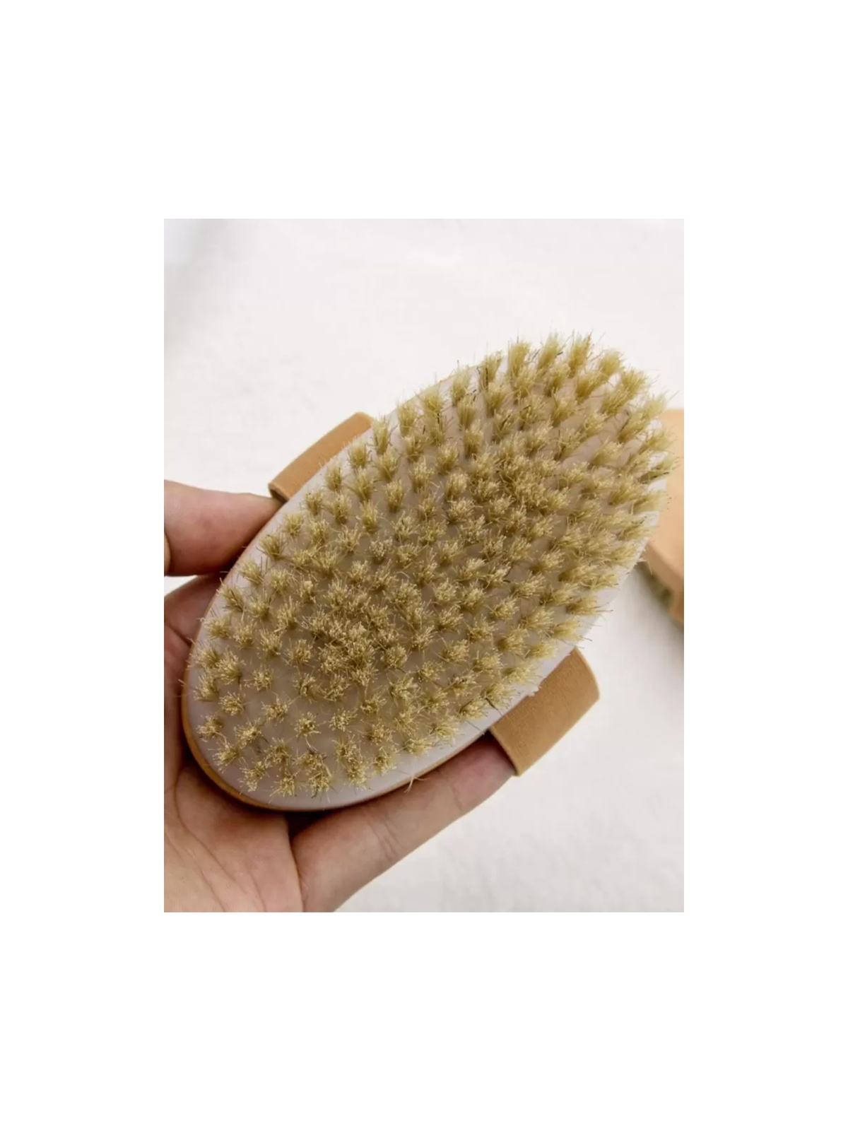 1pc Body Exfoliating Bath Brush - Elastic Strap