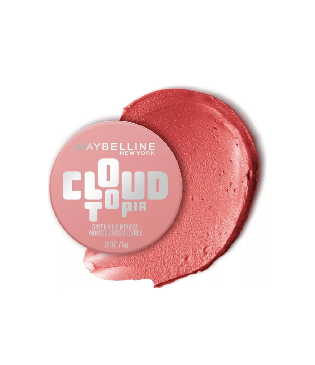 Maybelline Cloudtopia Lip and Cheek Mousse Blush - 09 Dreamy Dawn Mousse