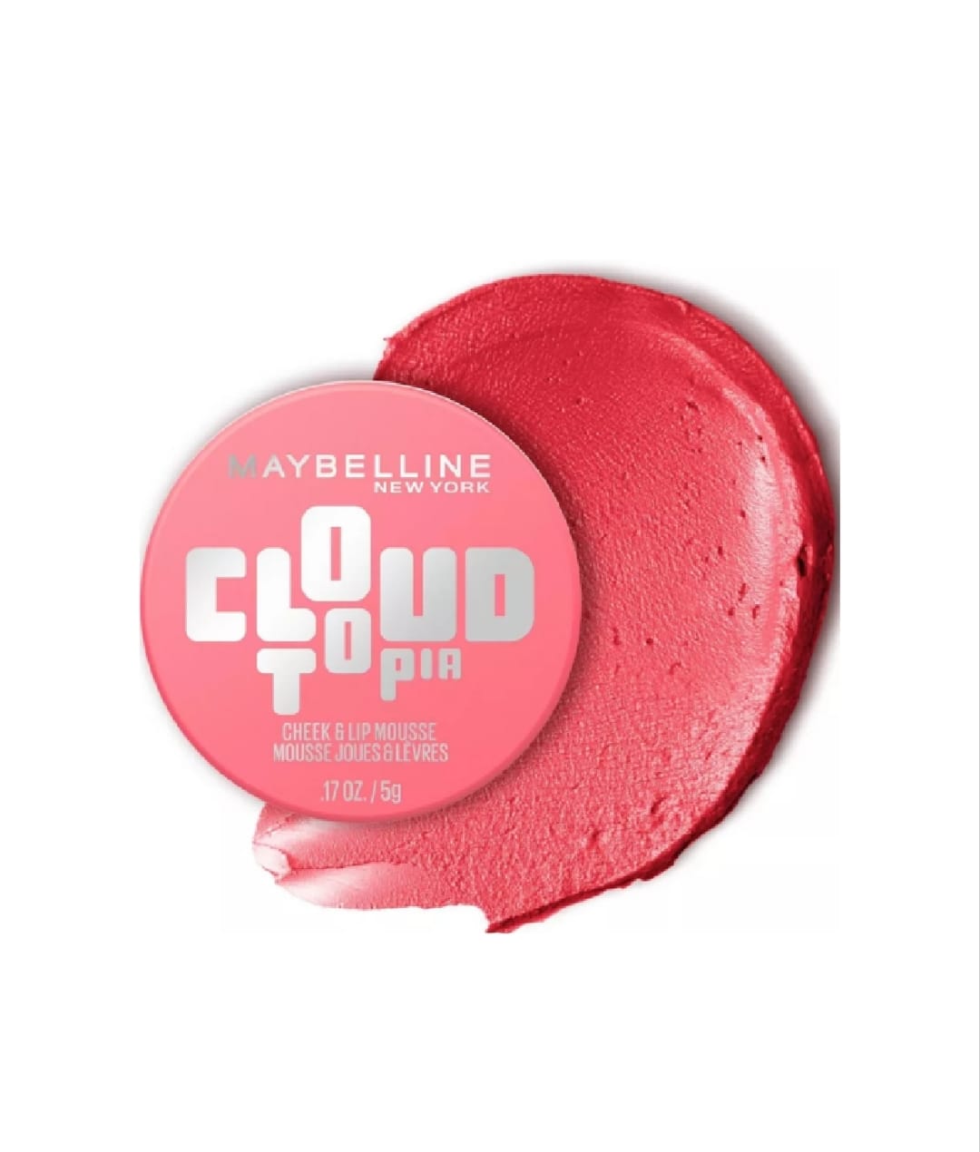 Maybelline Cloudtopia Lip and Cheek Mousse Blush - Moonlit Rose 7