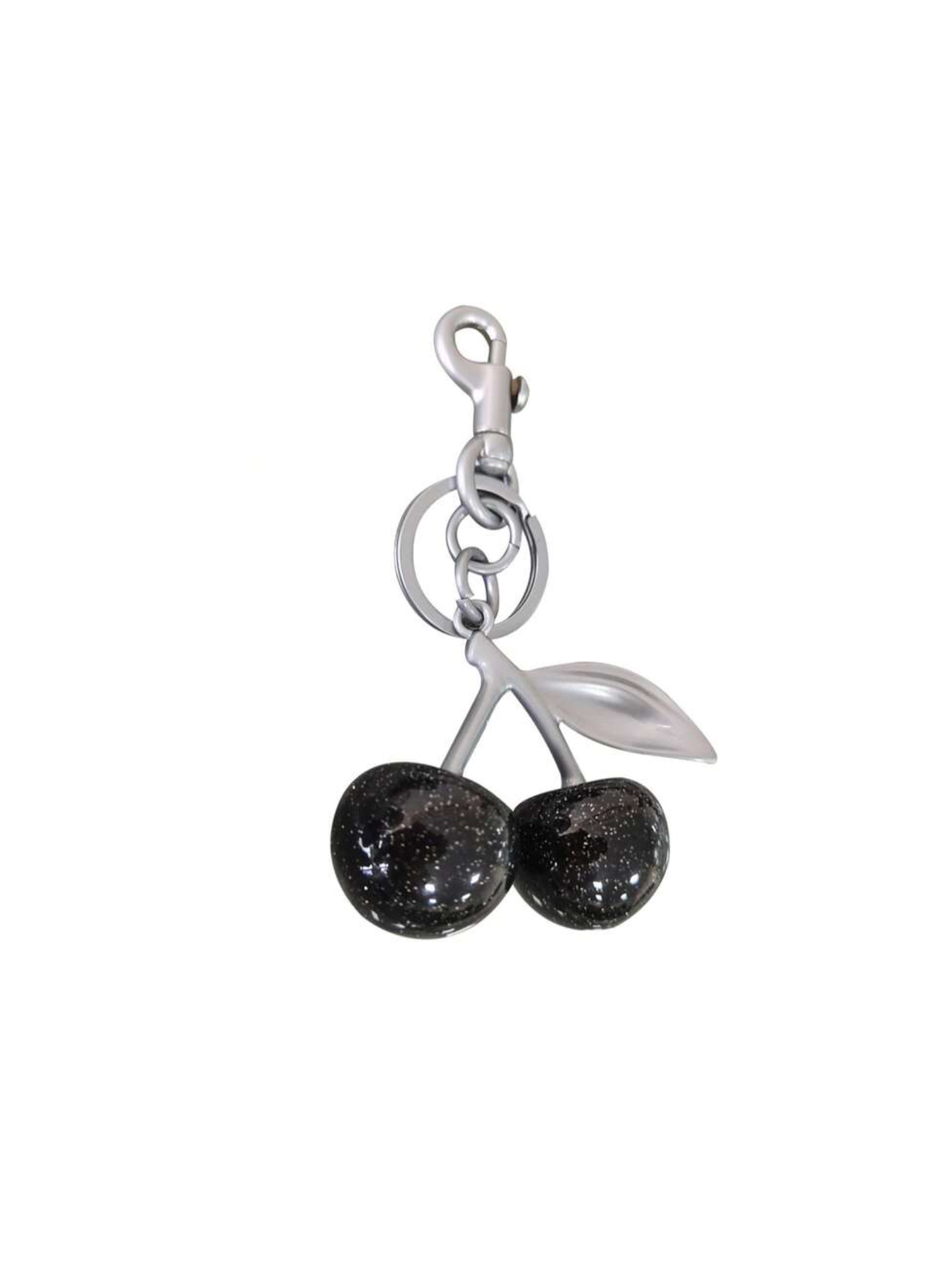 Sparkling Cherry Keychain (Black)