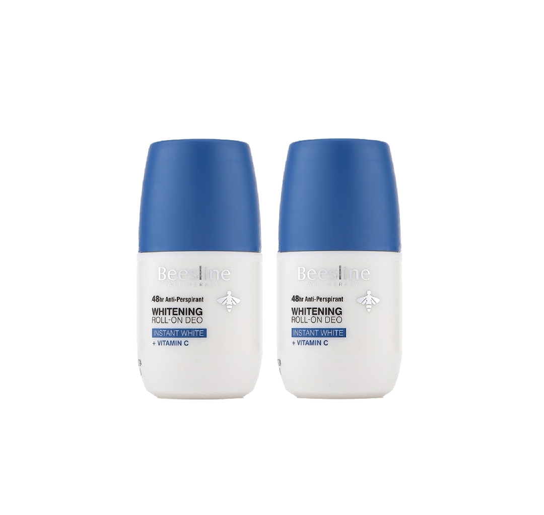 Beesline Whitening Roll Deodorant Instant White + Vitamin C 1+1 - 50ml