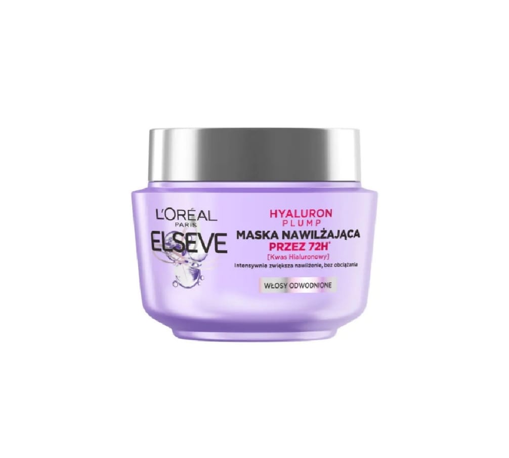 Lorael Hyaluron Plump Moisturizing Mask (72H) for Dehydrated Hair - 300 ml