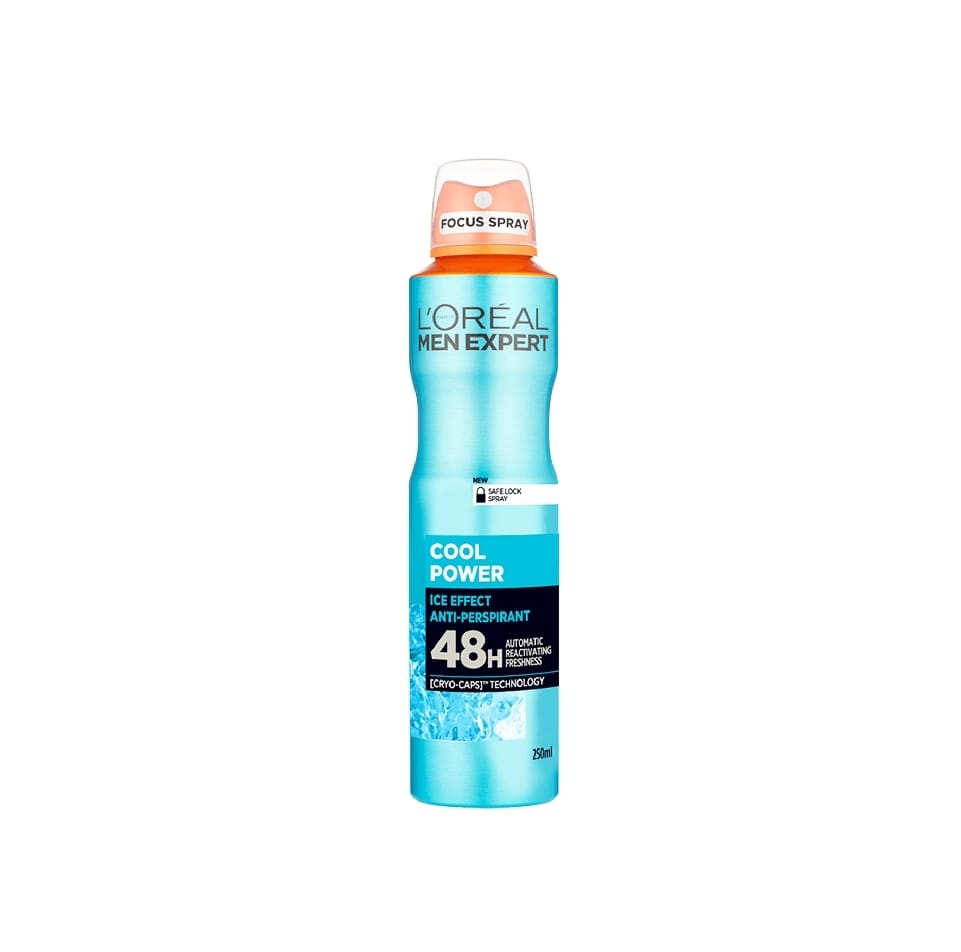 Lorael Cool Power 48H Anti-Perspirant Deodorant 250ml