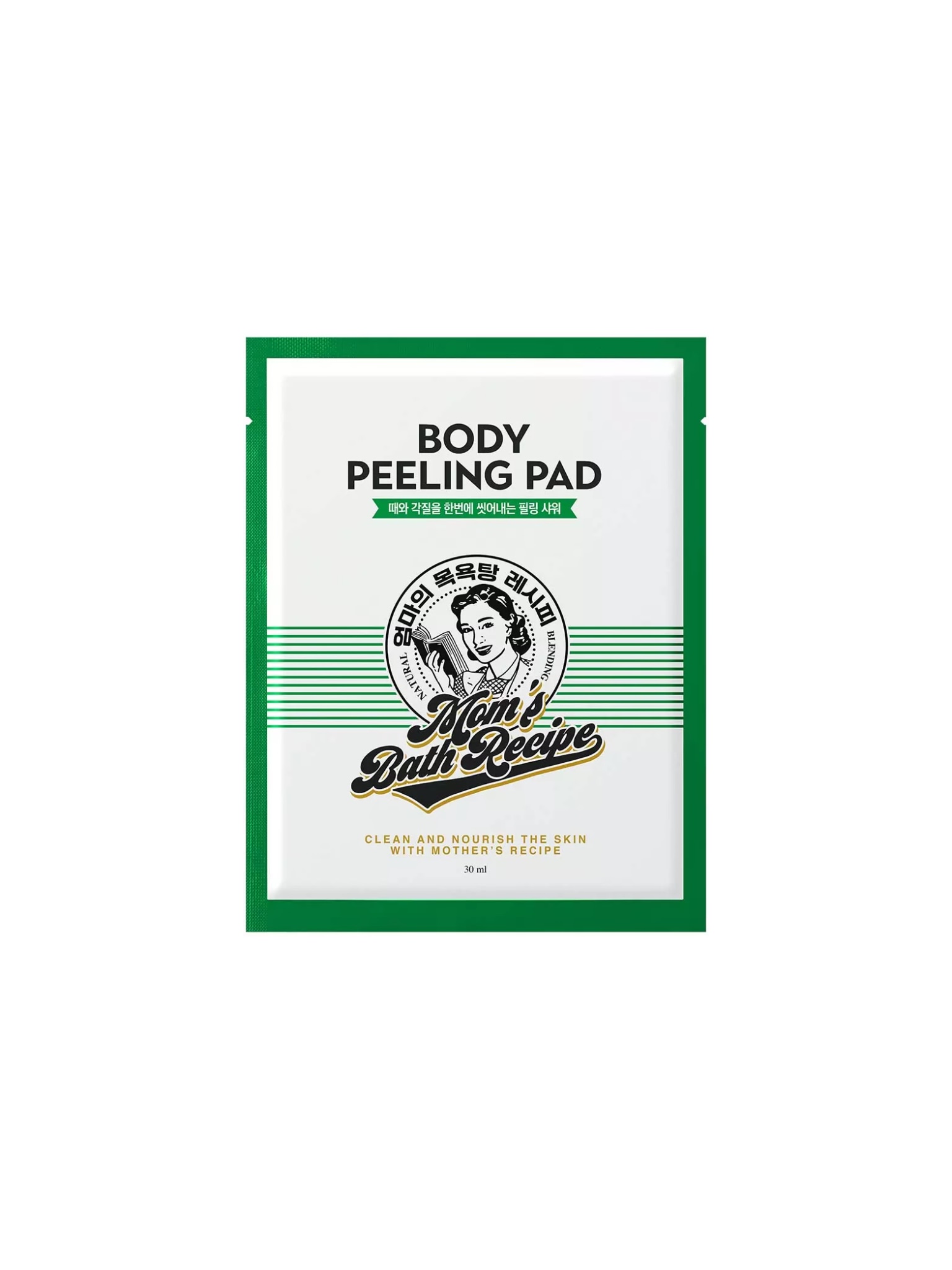 Mom's Bath Recipe Body Peeling Pad Original