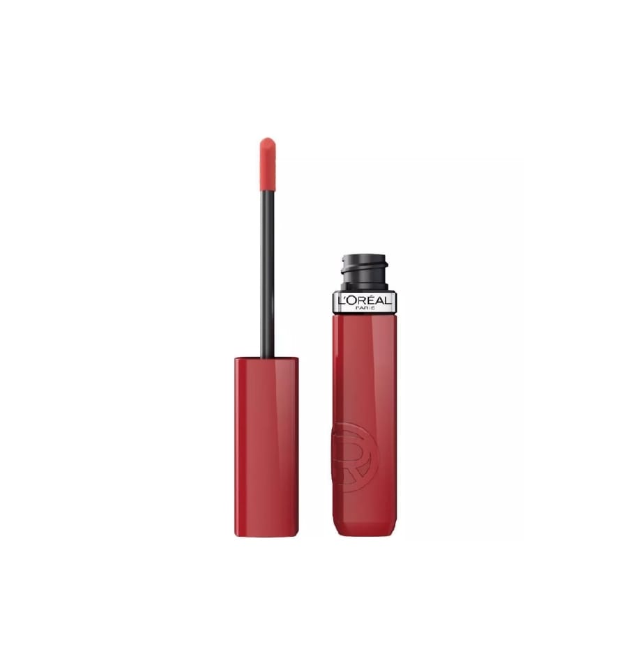 Lorael Infallible Lacque Resistance Liquid Lipstick : 215 Drunk In Rose