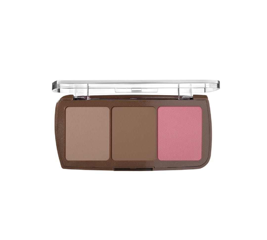 Deborah FACE TRIO PALETTE CONTOUR SCULPT - 02 dark