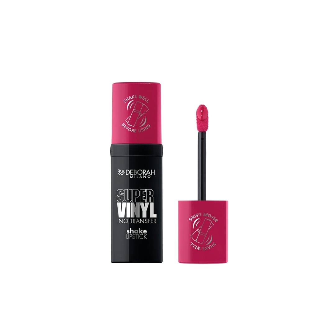 Deborah SUPER VINYL NO TRANSFER SHAKE LIPSTICK - 03 CHERRY PINK
