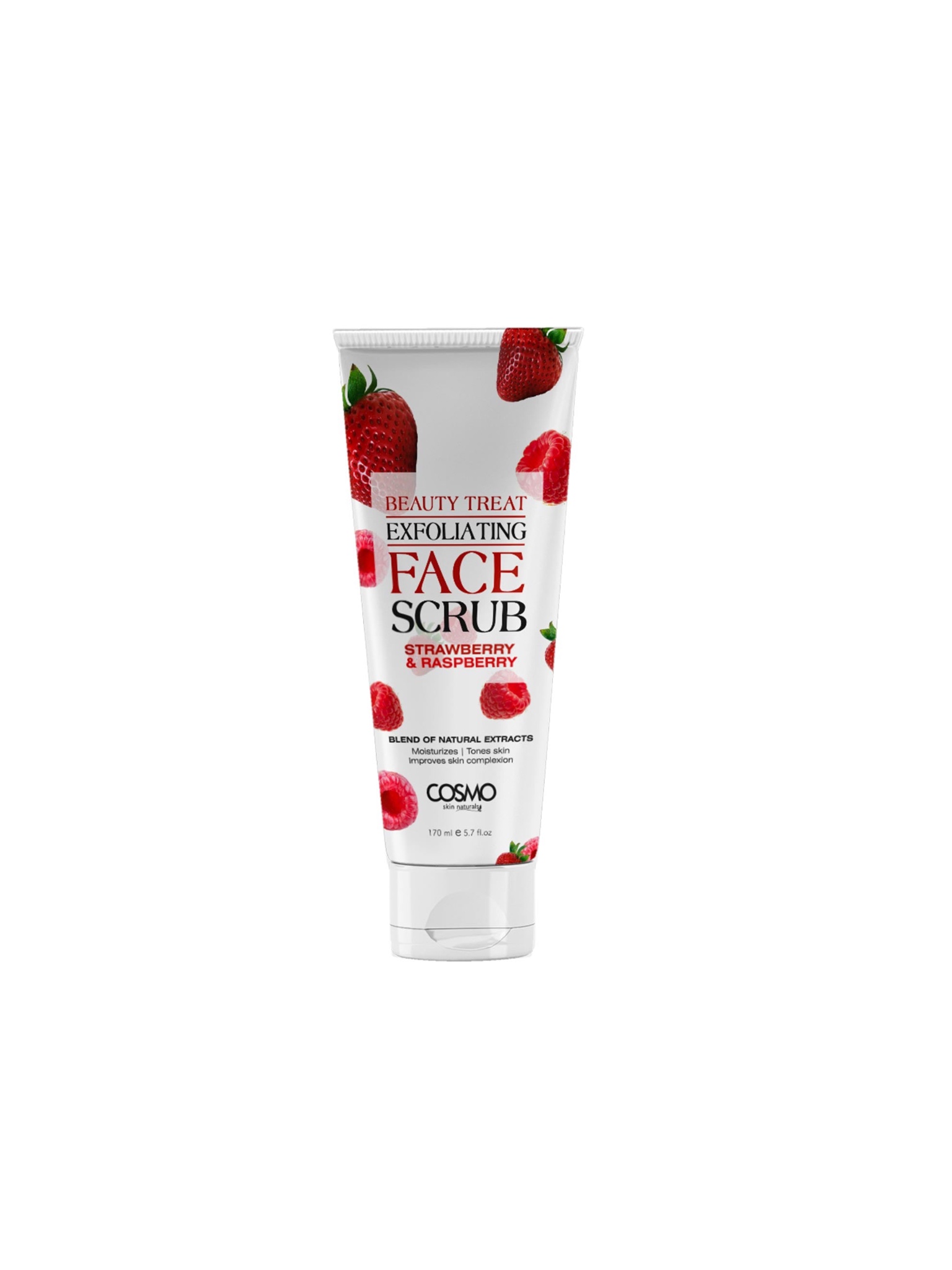Cosmo Gentle Exfoliating Strawberry & Raspberry Face Scrub