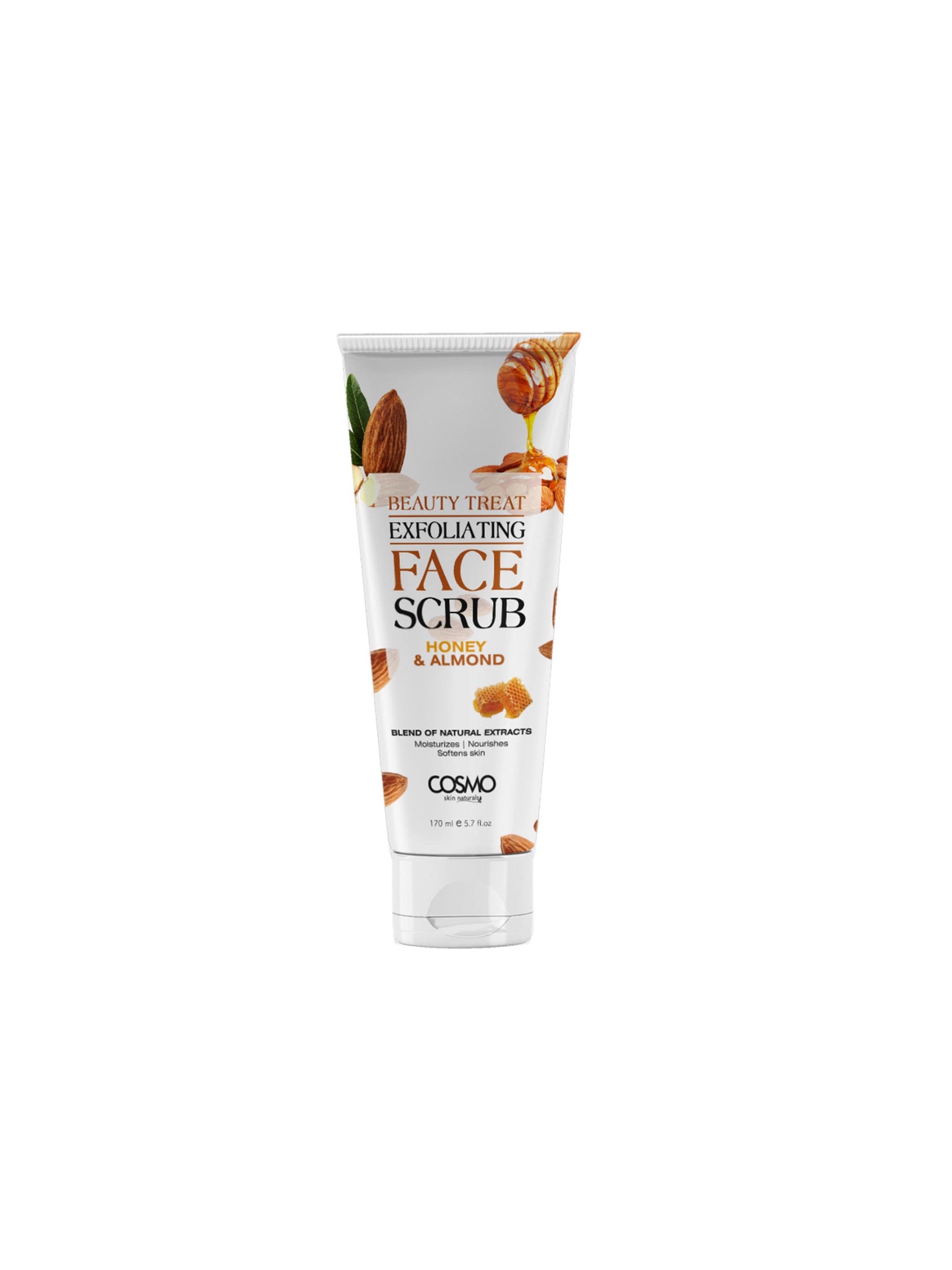 Cosmo Glow Natural Gentle Exfoliating Honey & Almond Face Scrub