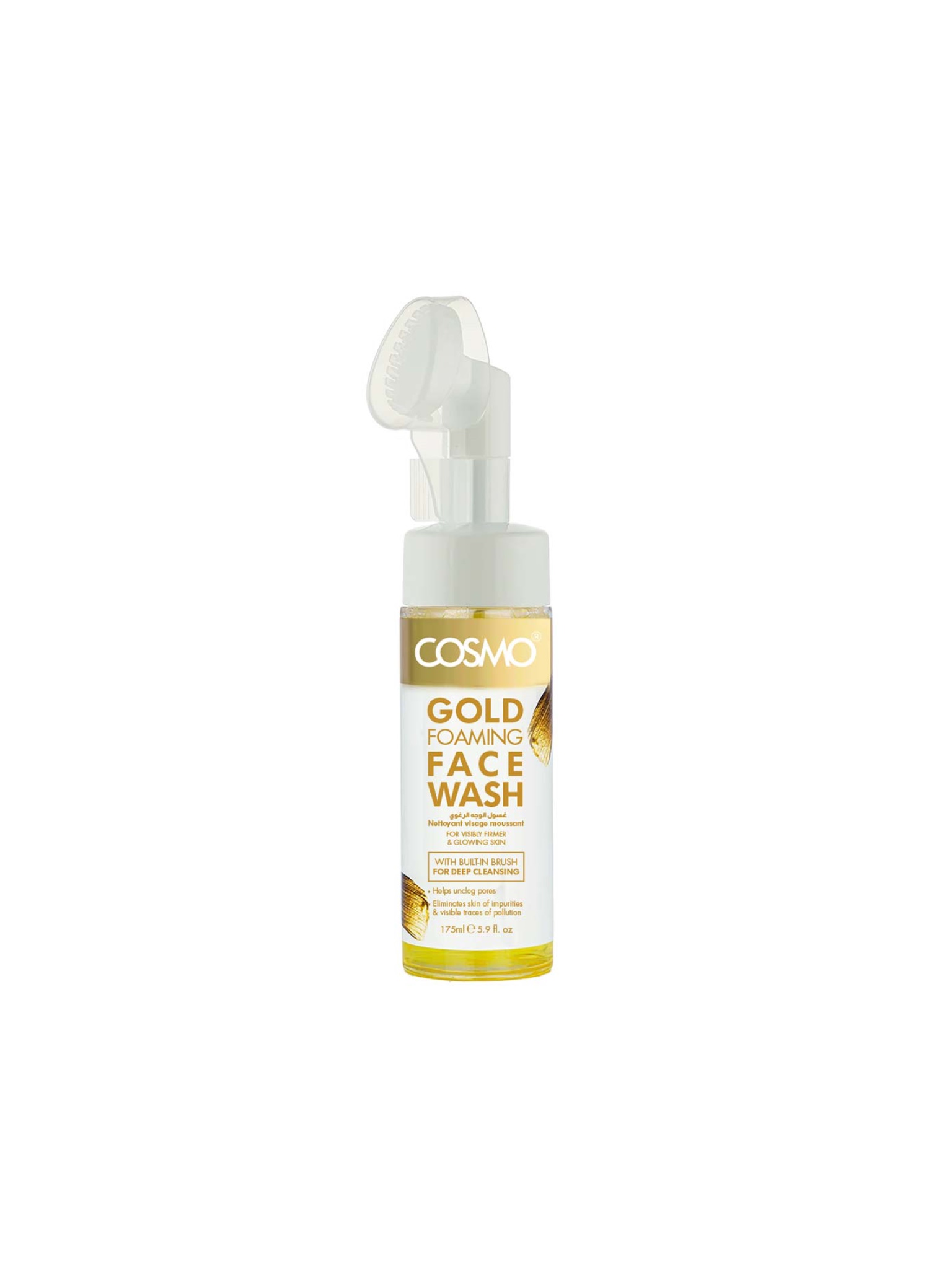 Cosmo Glow Natural Gold Foaming Face Wash